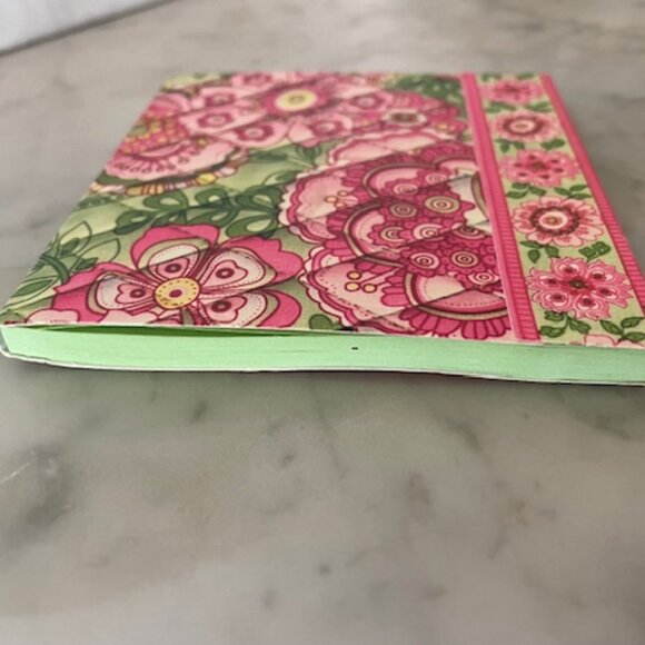 VERA BRADLEY Petal Pink Mini Pocket Notepad Limited Ed 1980's - Picture 6 of 14